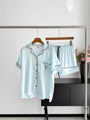 Victoria's Secret Satin Pajama Set quần ngắn