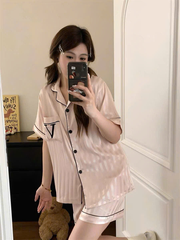 Victoria's Secret Satin Pajama Set quần ngắn
