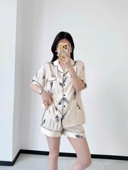 Victoria's Secret Satin Pajama Set quần ngắn