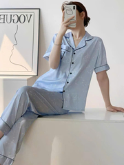 Victoria's Secret Satin Pajama Set quần dài
