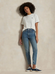 ÁO THUN CỔ TRÒN COTTON JERSEY DÁNG CỔ ĐIỂN