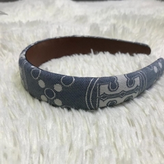 Bờm Tory Burch họa tiết demin