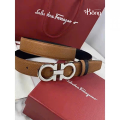 Belt nam Salvatore Ferragamo bản VIP fullbox 2 mặt