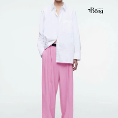 Quần suông COS hồng ly trước xuất xịn