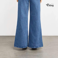 Quần suông Maje cạp đính bling tán