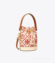 Bag bucket Tory Burch monogram logo