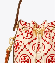 Bag bucket Tory Burch monogram logo