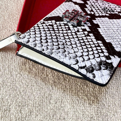 Card holder Tory Burch da rắn