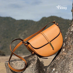 Túi Demellier vầng trăng sz24x17x8