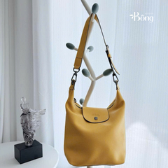 Túi Longchamp da trơn bản to Sz36x30x8 5 màu