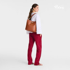 Túi Longchamp da sần bản to 5 màu Sz38x30x5