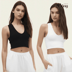 Croptop thun tăm Stradivarius 4 màu xuất xịn