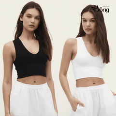 Croptop thun tăm Stradivarius 4 màu xuất xịn