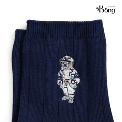 Tất Polo BEAR cổ cao 4 màu