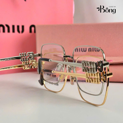 Kính Miumiu SMU 51XV gọng kim loại vuông 4 màu