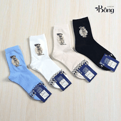 Tất Polo BEAR cổ cao 4 màu