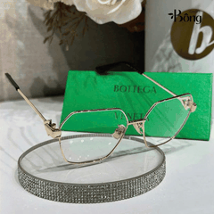 Kính BOTTEGA gọng kim loại vuông lục giác