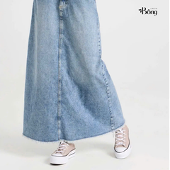 Chân váy denim midi Polo RL