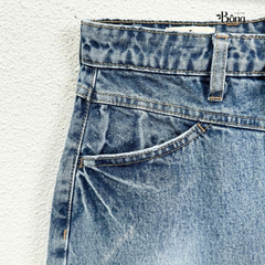 Chân váy denim midi Polo RL