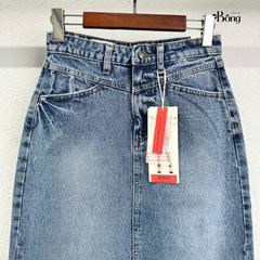 Chân váy denim midi Polo RL