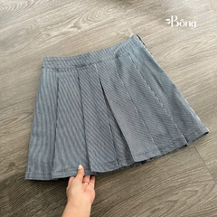 Chân váy kẻ xếp ly Massimo Dutti