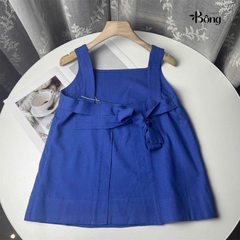 Set COS áo buộc 2 dây + quần cullotes 3 màu
