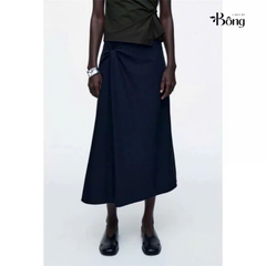 Váy MIDI chi tiết xoắn