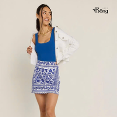 Chân váy mini thêu Francesca's