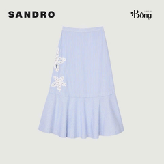 Chân váy maxi kẻ sọc