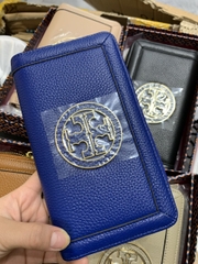 Ví cầm tay Tory Burch logo
