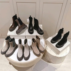 Brunello Cucinelli Boot Chelsea có xích Monil