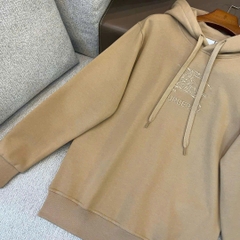 Áo nỉ hoodie BBR thêu logo ngực 2 màu