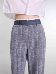 Quần Maje tweed nhũ suông (theo set có tách)