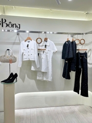 Set len MAJE trắng bling (không tách set)