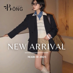 Quần short denim Sandro đính đá màu da bò