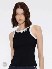 Top thun Karl viền 2 màu