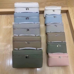 Túi Loro Piana da trơn sz28x16 (màu mới 2025)