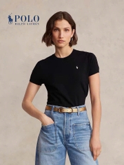 Áo len trơn Polo RL cổ tròn cộc tay 4 màu
