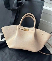 Túi TOTE DEMELLIER da sần 4 màu Sz47x21x14