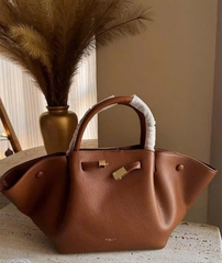 Túi TOTE DEMELLIER da sần 4 màu Sz47x21x14