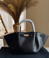 Túi TOTE DEMELLIER da sần 4 màu Sz47x21x14