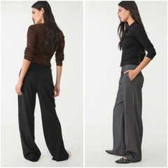 Quần suông Stradivarius lưng chun 2 màu