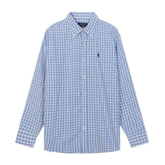 Sơ mi Polo RL kẻ cổ đức hàng tuồn auth full QR CODE
