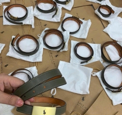Belt Polo 2 mặt bản 2cm tuồn auth full box