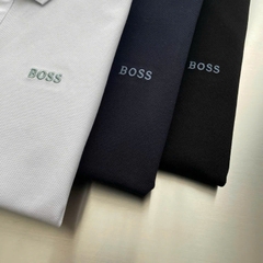 Polo BOSS cổ bẻ 3 màu bản VIP