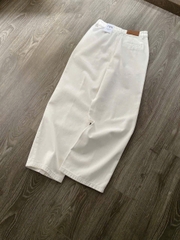 Quần jean trắng Zara dáng suông