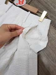 Set Áo gile kẻ + short đũi  8 seconds khuy bọc