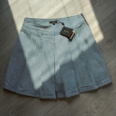 Chân váy kẻ xếp ly Massimo Dutti