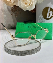 Kính BOTTEGA gọng kim loại vuông lục giác