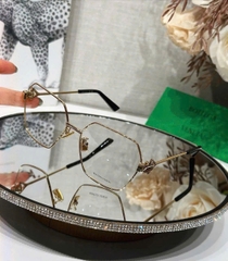 Kính BOTTEGA gọng kim loại vuông lục giác